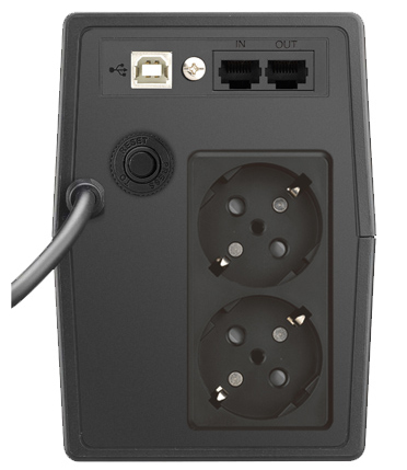 SAI UPS PHASAK 600VA PH 9464 INTERACTIVO 0.6KVA