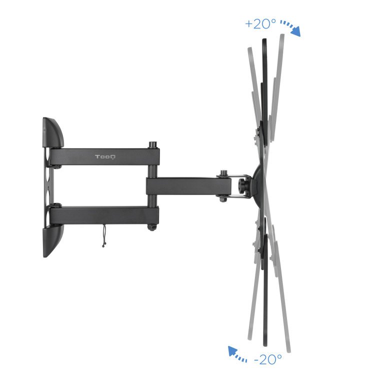 SOPORTE PARED TV TOOQ LP6055TN-B NEGRO 23-55" MAX 30 KG