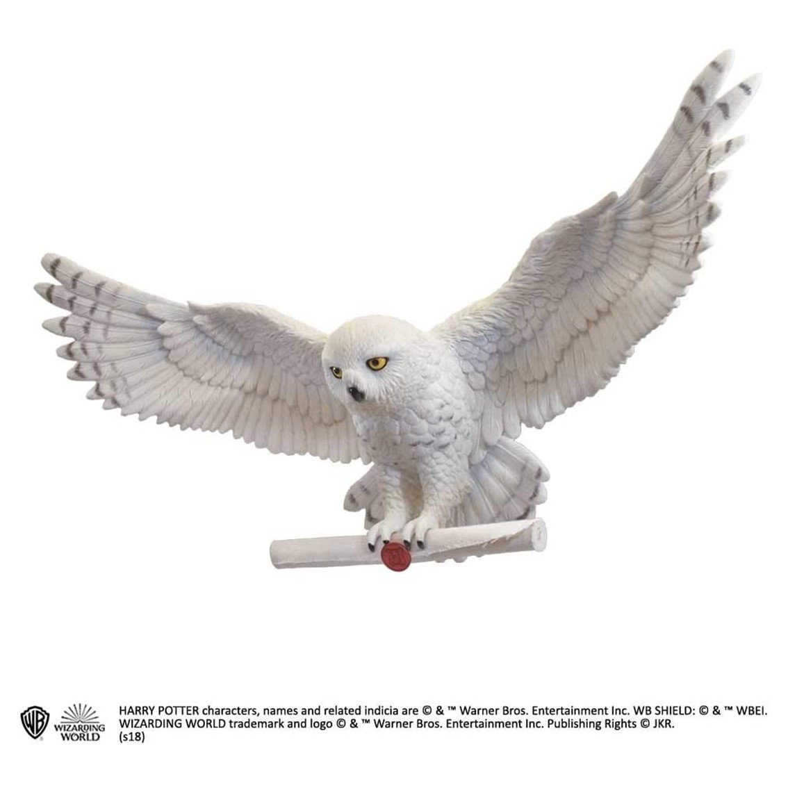 FIGURA THE NOBLE COLLECTION HARRY POTTER HEDWIG EDICION ESPECIAL