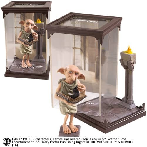 FIGURA THE NOBLE COLLECTION HARRY POTTER CRIATURAS MAGICAS DOBBY EL ELFO