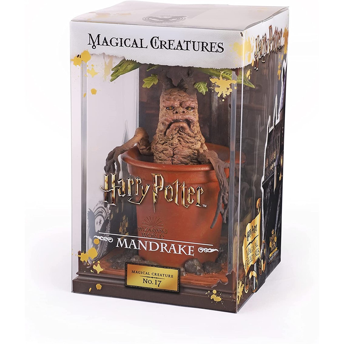 FIGURA THE NOBLE COLLECTION HARRY POTTER CRIATURAS MAGICAS Nº 17 MANDRAGORA