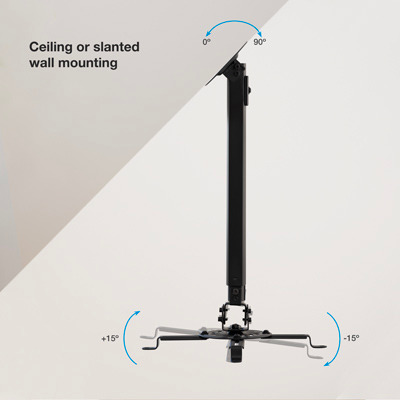 SOPORTE TECHO TOOQ PROYECTORPJ3030TN-B CARGA MAXIMA 20KG