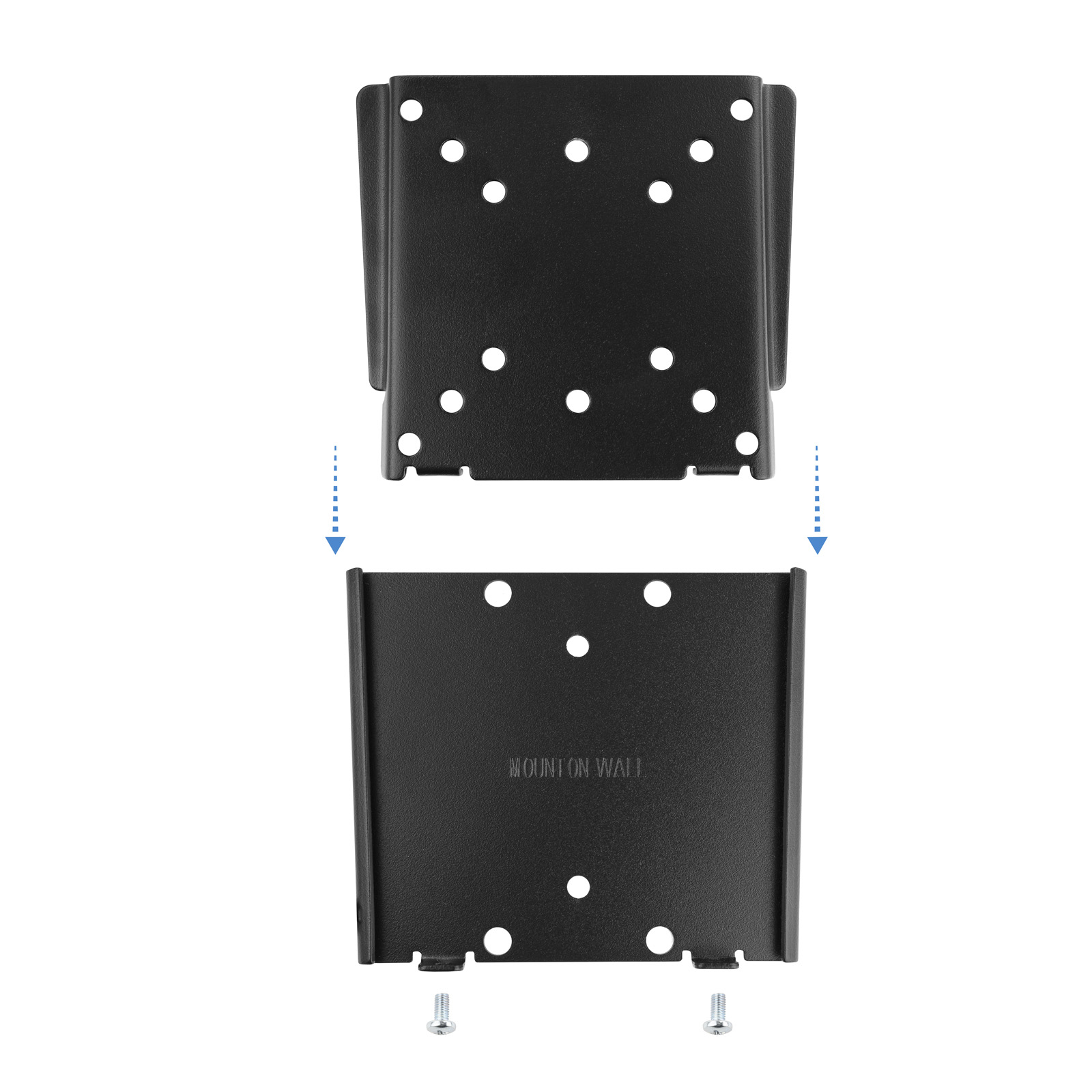 SOPORTE PARED TV LP1023F-B 13"-27" CARGA MAXIMA 30KG NEGRO
