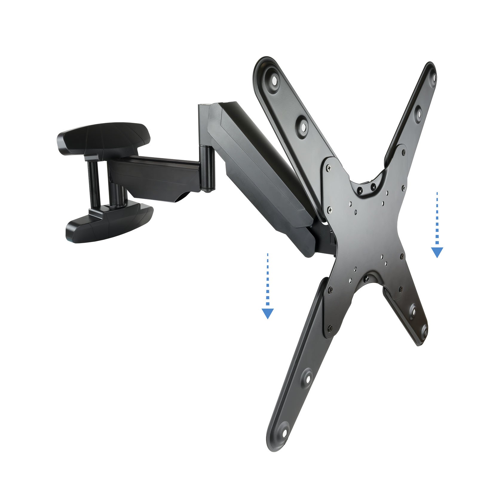SOPORTE TV/MONITOR TOOQ 23"-55" GIRATORIO/INCLINABLE NEGRO VESA MAX 400x400/ INCLINABLE 5º-15º/ GIRABLE-90º/ CARGA MAXIMA 30KG