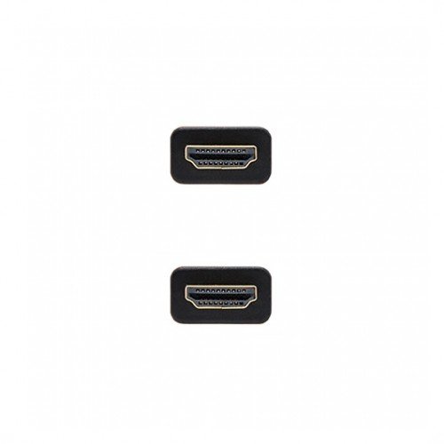 CABLE HDMI (A) TO HDMI (A) 4K 1.5M NANOCABLE BLACK M-M/60HZ/ 18GBPS/ V2.0/ TRENZADO