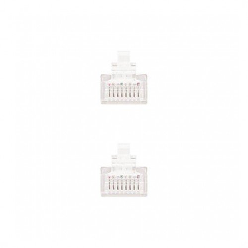 CABLE RED NANOCABLE LATIGUILLO RJ45 UTP CAT6 1M BLANCO