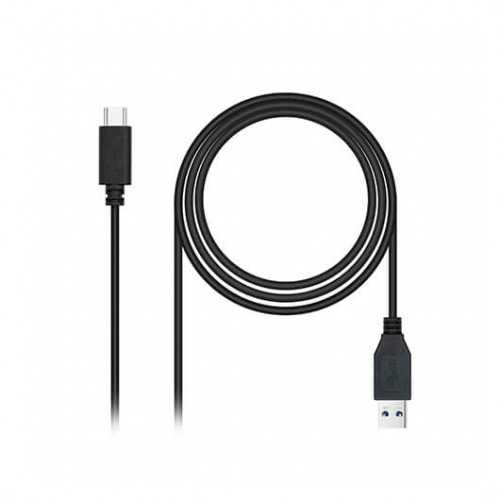 CABLE USB(A) 3.1 A USB(C) 3.1 NANOCABLE 1.5M NEGRO/ MACHO A MACHO