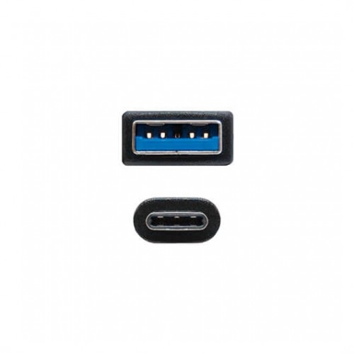 CABLE USB(A) 3.1 A USB(C) 3.1 NANOCABLE 1.5M NEGRO/ MACHO A MACHO