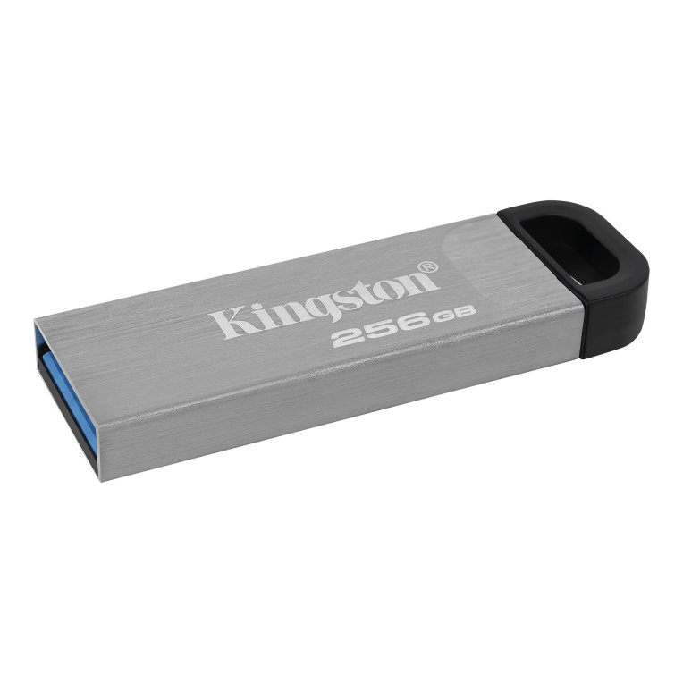 DataTraveler Kyson unidad flash USB 256 GB USB tipo A 3.2 Gen 1 (3.1 Gen 1) Plata