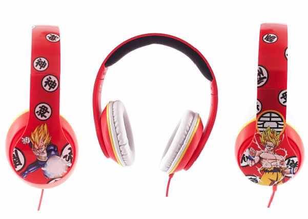 AURICULARES TEKNOFUN MADCOW ENTERTAINMENT DRAGON BALL Z GOKU & VEGETA