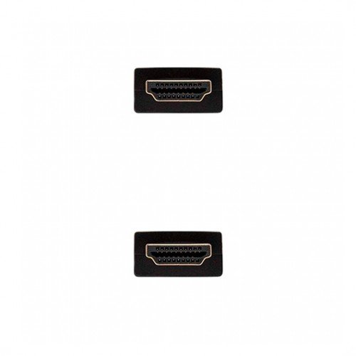 CABLE HDMI MACHO A MACHO NANOCABLE 3M NEGRO RETAIL ALTA VELOCIDAD / HEC, A/ M-A/ M/ 3.0M/ 4K