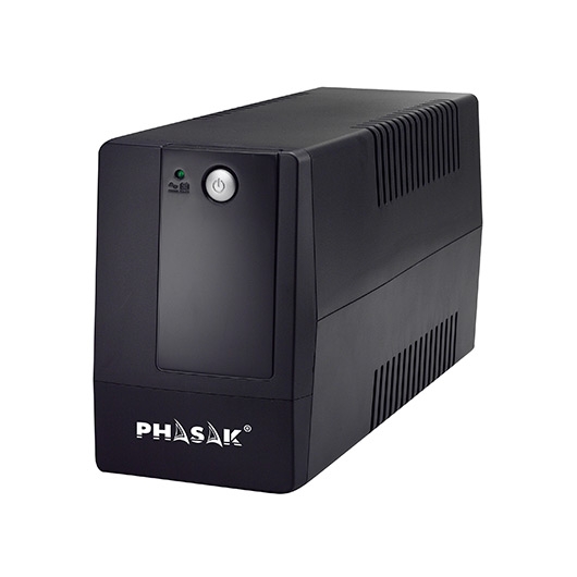 SAI UPS PHASAK 800VA INTERACT BASIC AVR 2SCHUKO PH 9408 0.8KVA