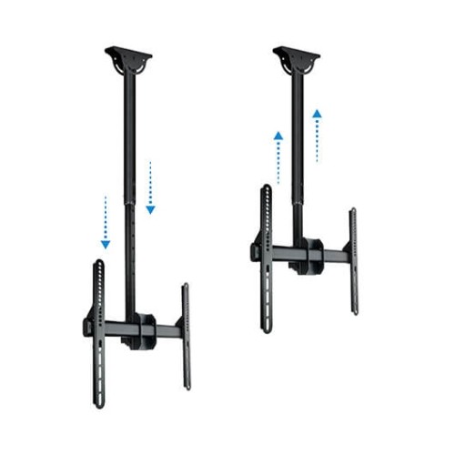 SOPORTE TV/MONITOR TOOQ 23"-55" GIRATORO/INCLINABLE VESA MAX 400x400/ INCLINACION 0º-15º/ GIRA -90º/ HASTA 50KG