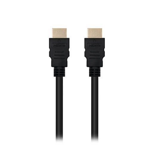 CABLE HDMI 1.4 TIPO A A HDMI TIPO A NANOCABLE 1.5M/ MACHO-MACHO/ ALTA VELOCIDAD/ 4K/ 10GBPS/ NEGRO