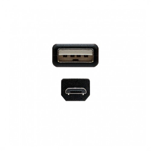 CABLE USB TIPO A 2.0 A MICRO USB TIPO B NANOCABLE 1.8M NEGRO MACHO-MACHO