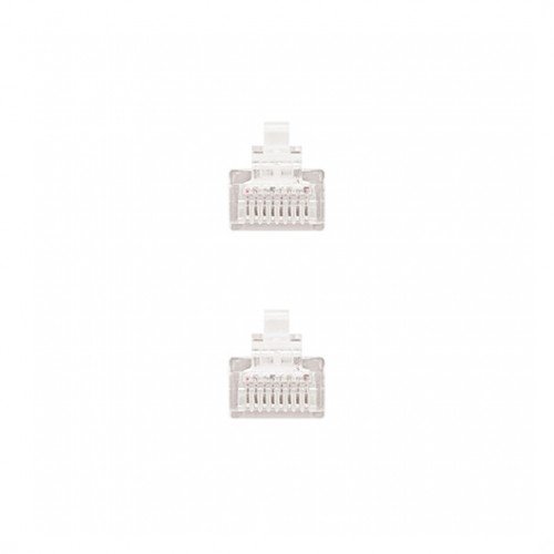 CABLE RED NANOCABLE LATIGUILLO RJ45 UTP CAT6 2M GRIS