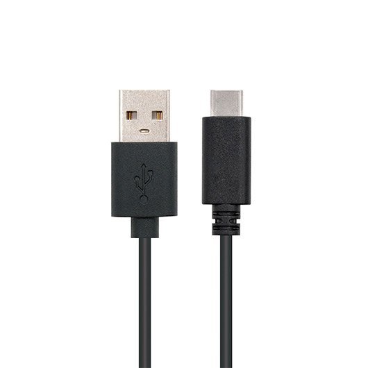 CABLE USB TIPO A 2.0 A USB TIPO C 2.0 NANOCABLE 2M NEGRO MACHO-MACHO