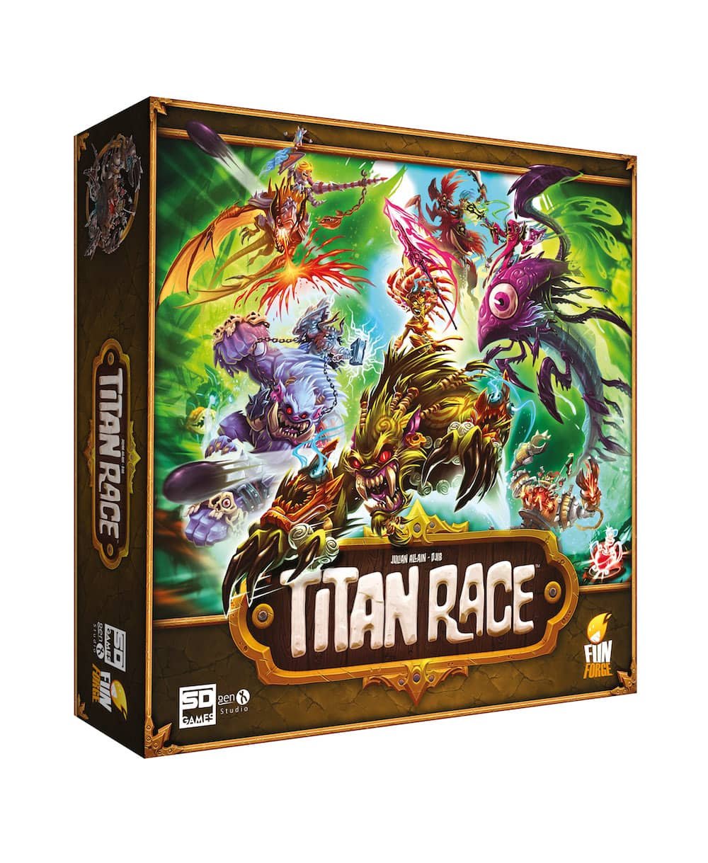 JUEGO DE MESA TITAN RACE PEGI 8