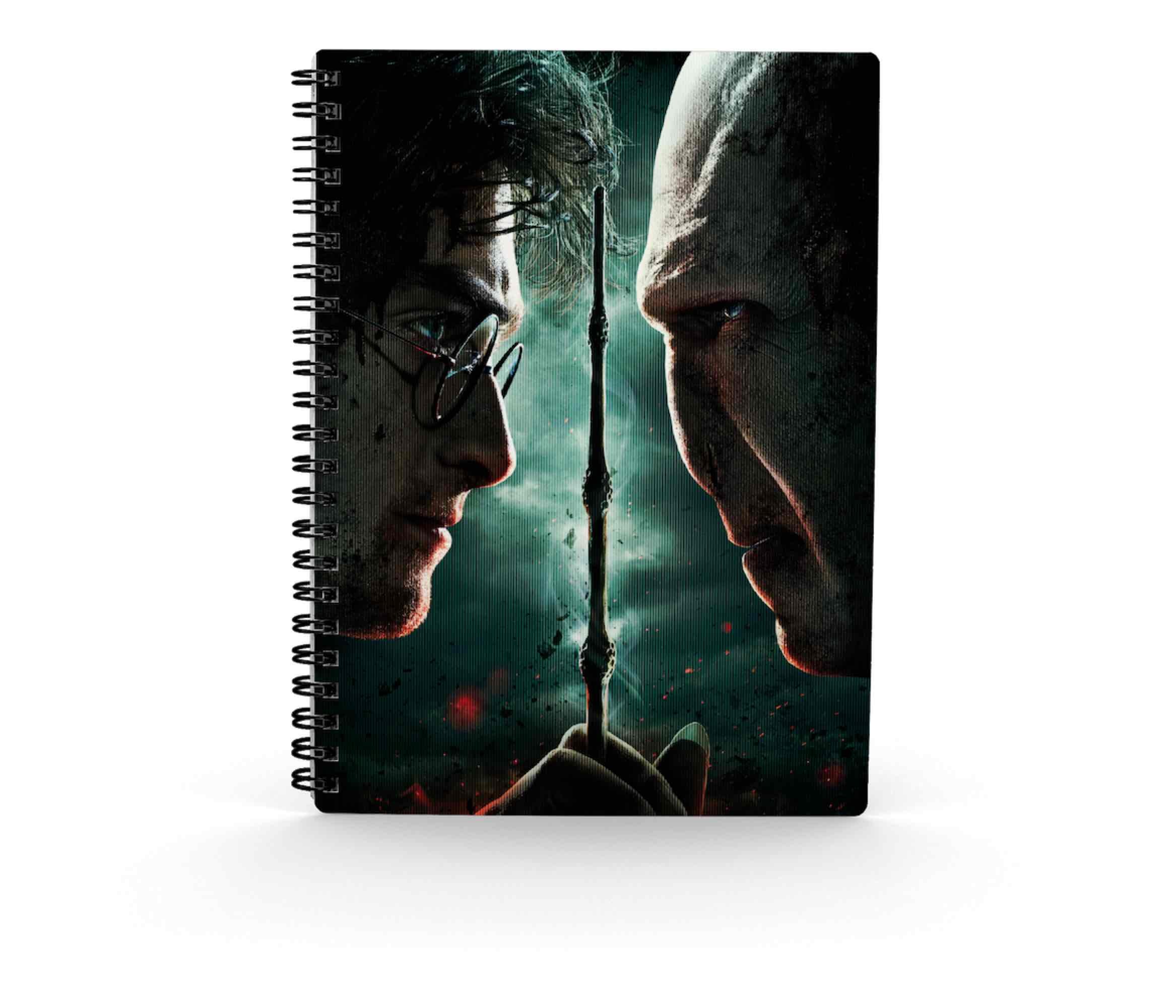 LIBRETA EFECTO 3D SD TOYS HARRY POTTER HARRY VS VOLDEMORT