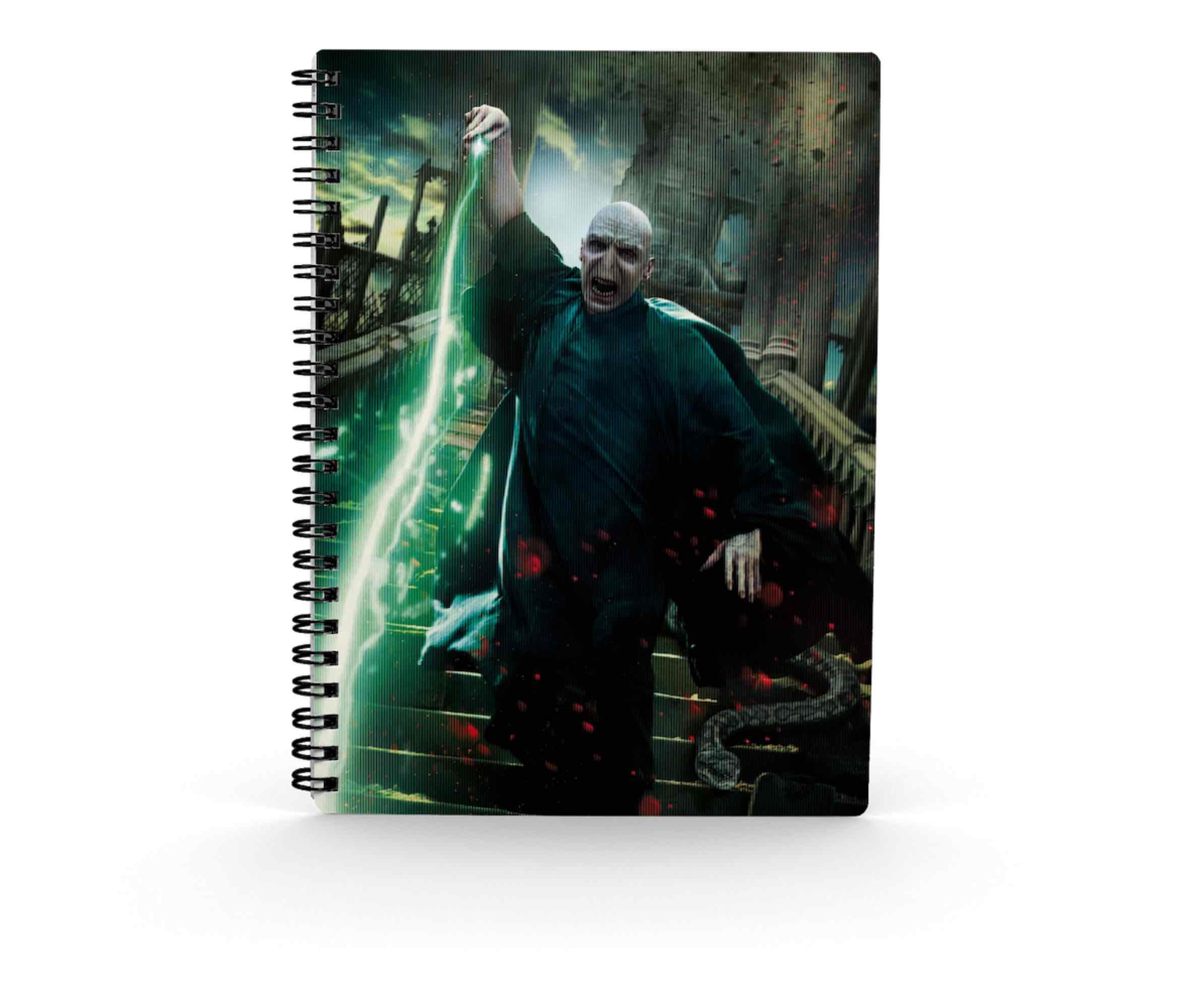 LIBRETA EFECTO 3D SD TOYS HARRY POTTER POSTER VOLDEMORT