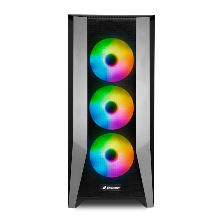 CAJA ORDENADOR GAMING SHARKOON TG7M ATX 2 X USB 3.0 SIN FUENTE