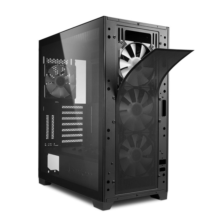 CAJA ORDENADOR GAMING SHARKOON TG7M ATX 2 X USB 3.0 SIN FUENTE