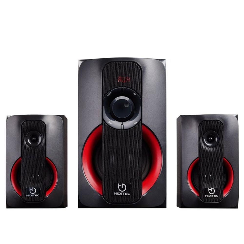 ALTAVOCES HIDITEC 2.1 MULTIMEDIA H400 80W BLUETOOTH USB SD RADIO