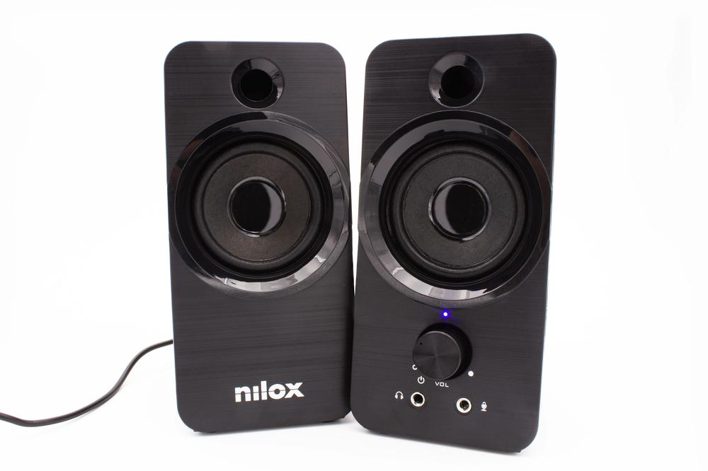 ALTAVOCES PC NILOX 2.0 6W NEGRO