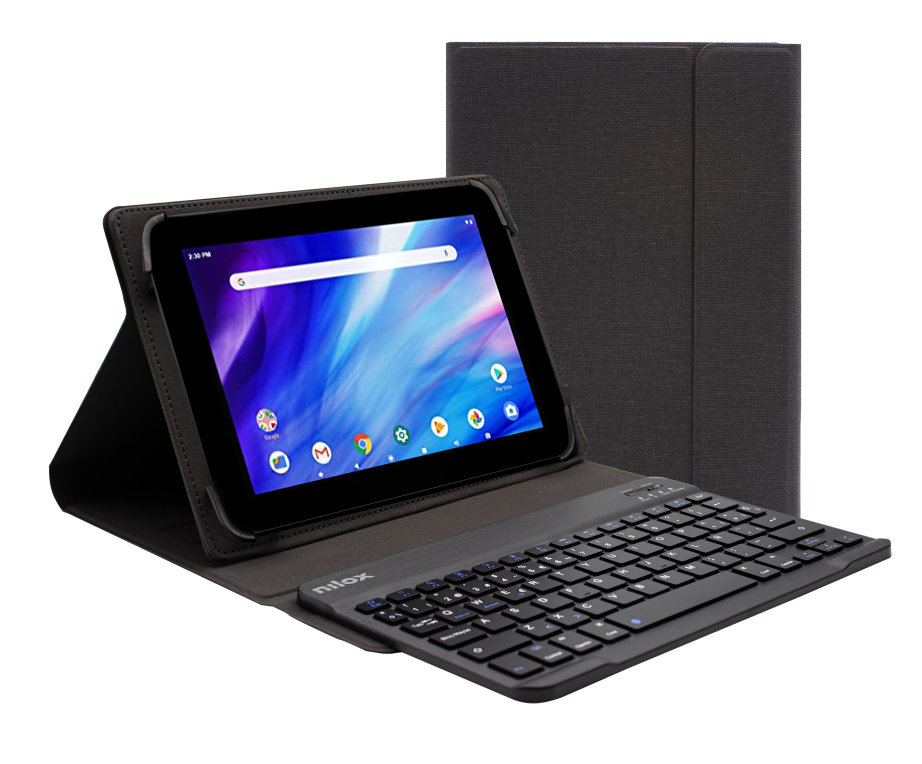 FUNDA CON TECLADO NILOX PARA TABLET 10.5" BLUETOOTH NEGRO
