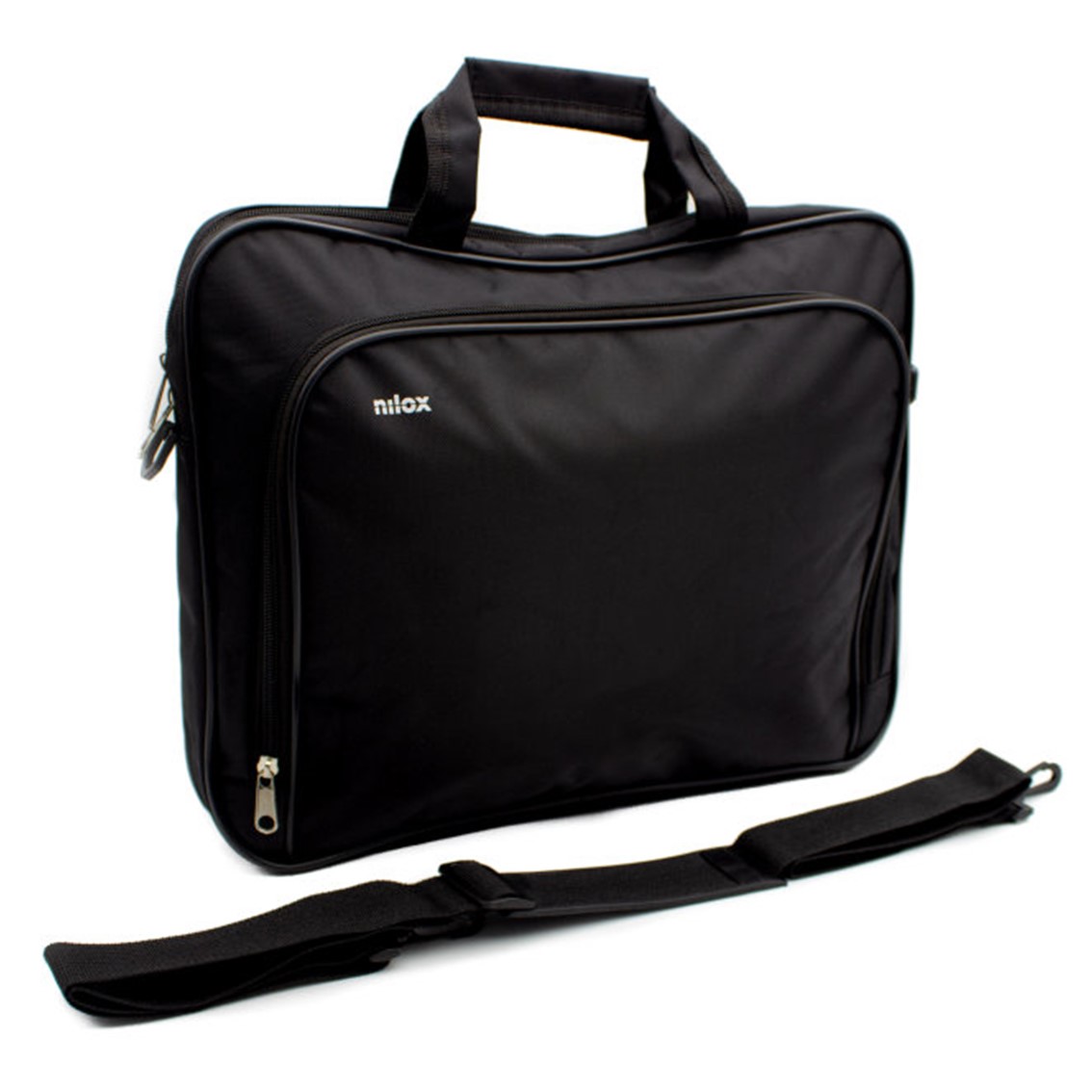 MALETIN NILOX ESSENTIAL 2 + MOUSE RATON PARA PORTATIL 15.6" NEGRO