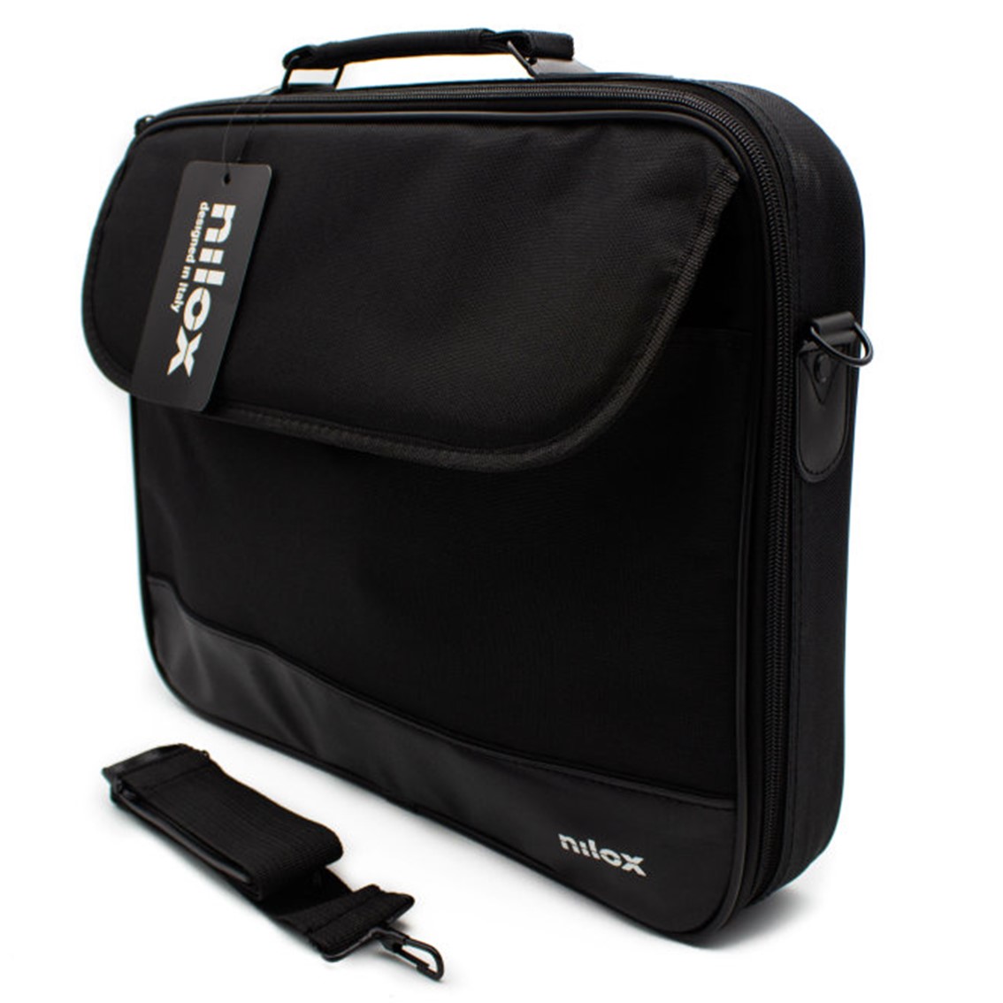 MALETIN NILOX DURO + MOUSE RATON PARA PORTATIL 15.6" NEGRO