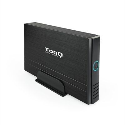 CAJA EXTERNA TOOQ TQE-3520B PARA HDD 3.5" SATA / IDE USB 2.0 NEGRO