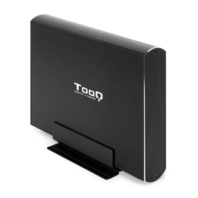 CAJA EXTERNA TOOQ TQE-3531B 3.5" SATA USB 3.0 NEGRO
