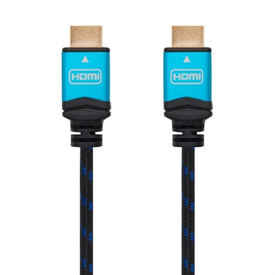 CABLE NANOCABLE HDMI V2.0 4K MACHO-MACHO NEGRO 1M