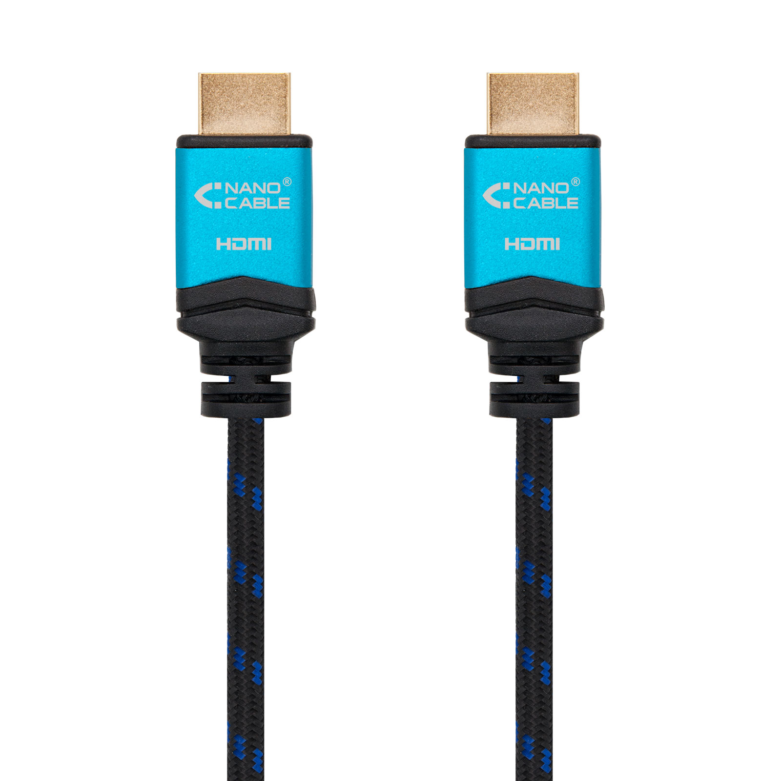 CABLE NANOCABLE HDMI V2.0 4K MACHO-MACHO NEGRO 1M