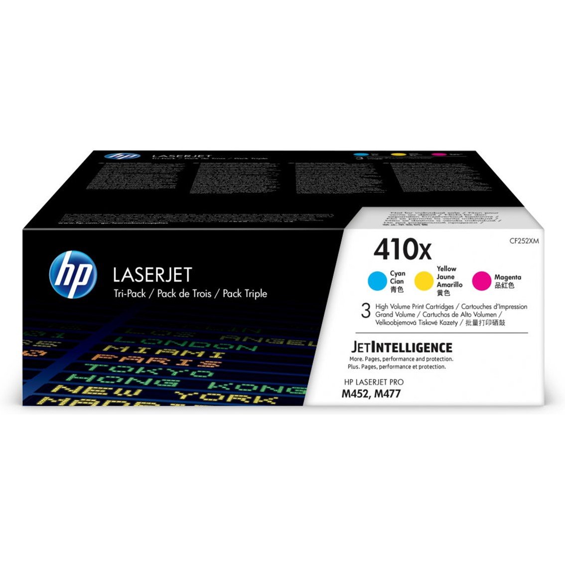 MULTIPACK TONER HP 410X PACK CIAN MAGENTA AMARILLO