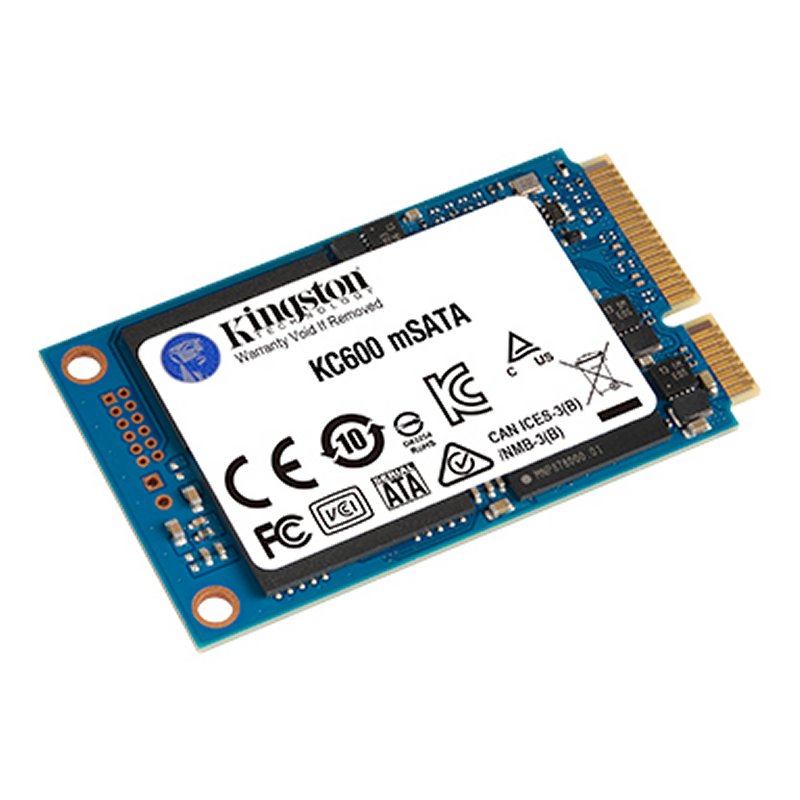 KC600 mSATA 1,02 TB Serial ATA III 3D TLC