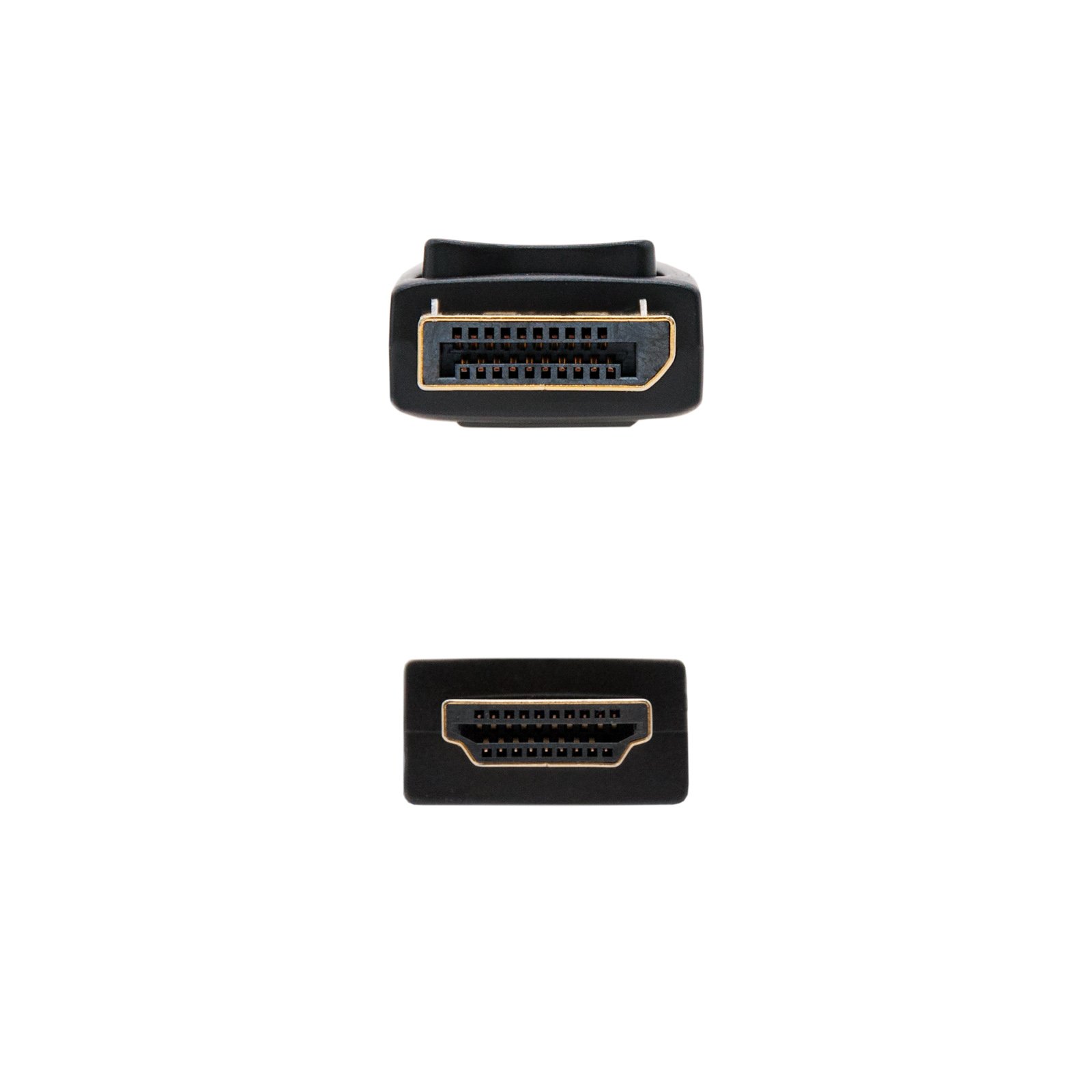 CABLE CONVERSOR NANOCABLE DISPLAYPORT A HDMI MACHO-MACHO NEGRO 1.5M