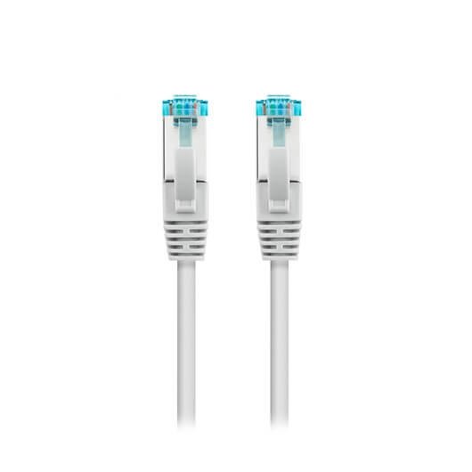 LATIGUILLO CABLE DE RED NANOCABLE RJ45 LSZH CAT.7 2M GRIS 600MHz/ 2M/ AWG26/ GRIS
