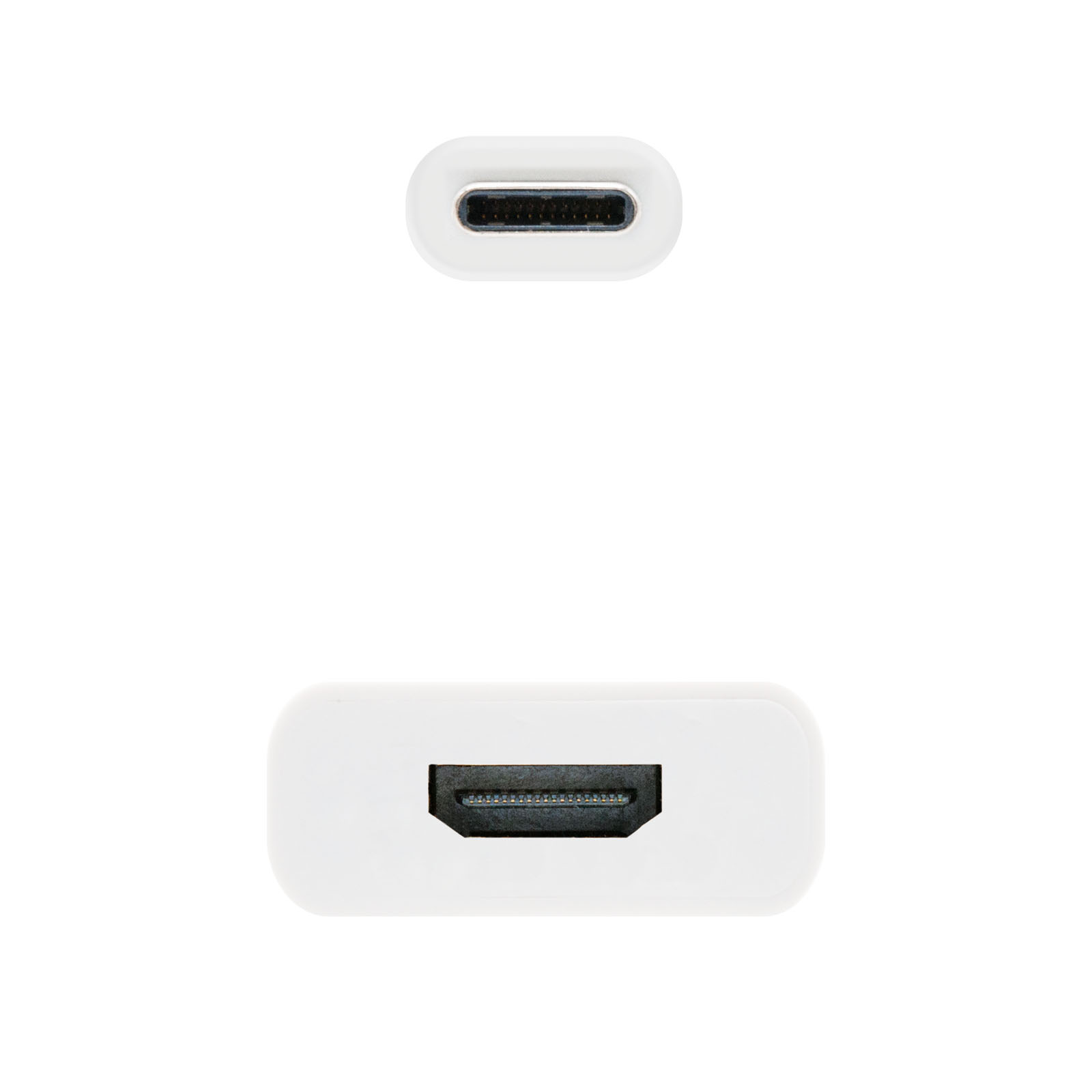CONVERSOR USB TIPO C A HDMI NANOCABLE 4K 15CM/ MACHO-HEMBRA