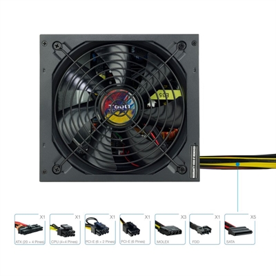 FUENTE ALIMENTACION TOOQ TQAPOLO-700SP ATX 700W