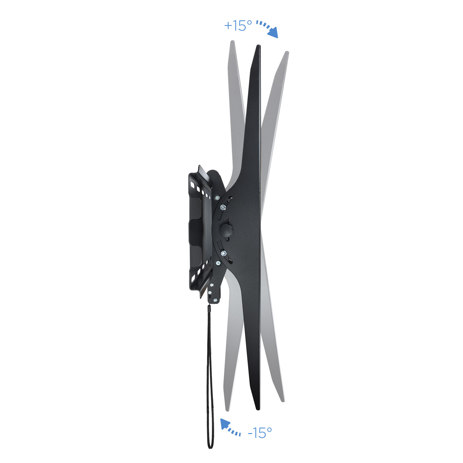 SOPORTE PARED TV TOOQ LP42130T-B 60"-100" CARGA MAXIMA 130KG INCLINACION NEGRO