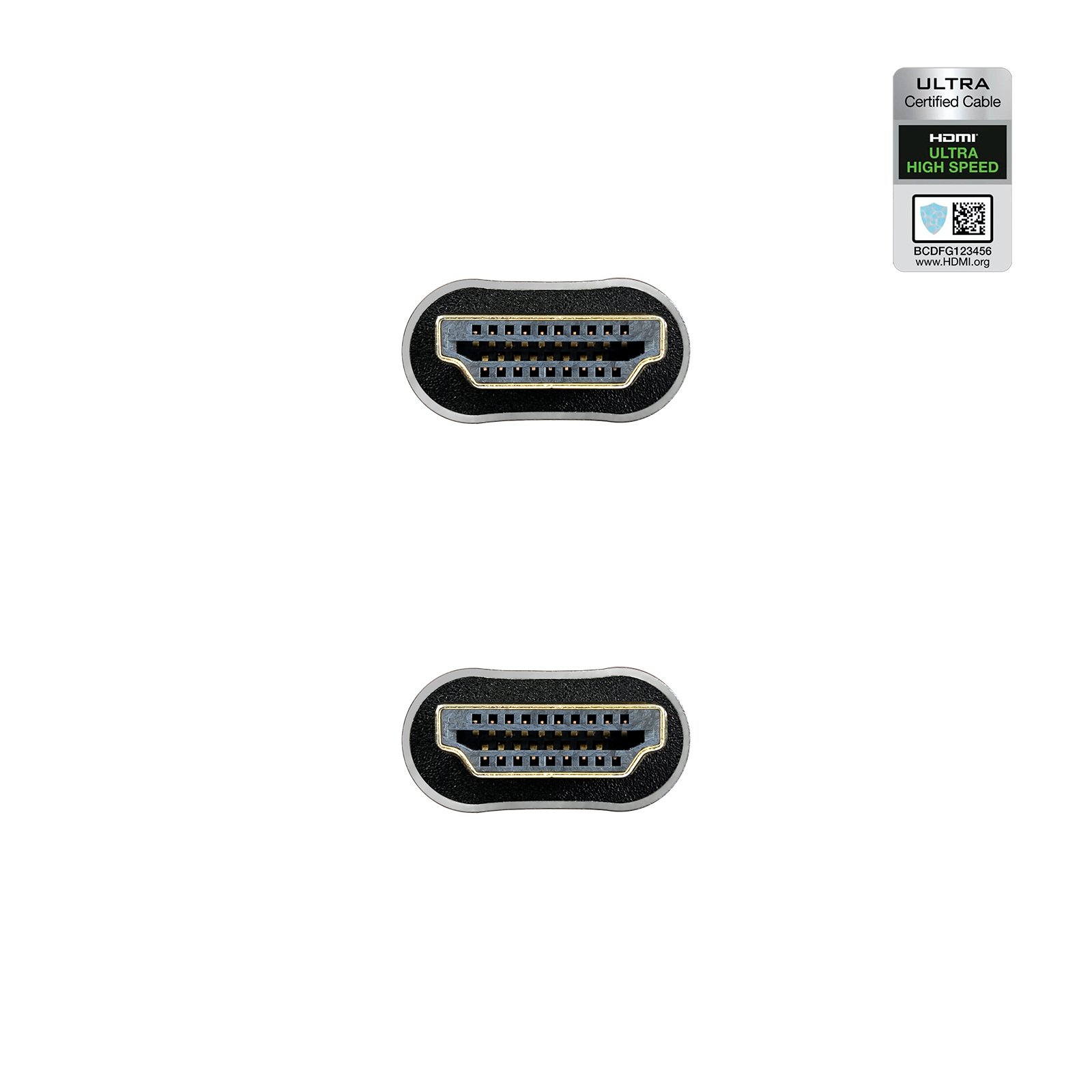 CABLE HDMI 2.1 NANOCABLE 1M/ MACHO-MACHO/ NEGRO