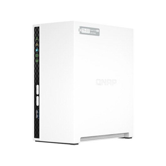 SERVIDOR NAS QNAP TS-233 2 BAHIAS 2GB GIGABIT ETHERNET