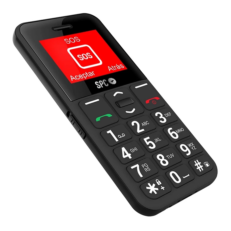 TELEFONO MOVIL SPC FORTUNE 2 POCKET EDITION BLACK/ 1.77"/ RADIO/ BLUETOOH