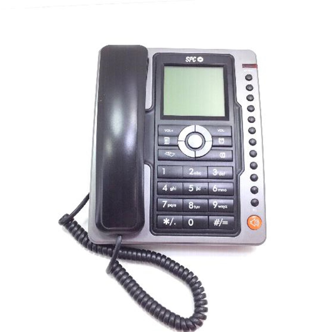 TELEFONO FIJO SPC OFFICE PRO NEGRO MUTE/ TECLA R/ 7 MEMORIAS DIRECTAS