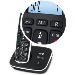 TELEFONO INALAMBRICO SPC DECT COMFORT KAISER DUO NEGRO