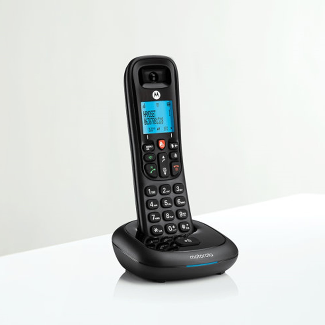 TELEFONO MOTOROLA CD4001 WIRELESS INALAMBRICO NEGRO