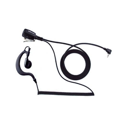AURICULAR WALKIE TALKIE MOTOROLA TLKR NEGRO INTRAURAL/ MINI JACK 2.5MM/ MICRO