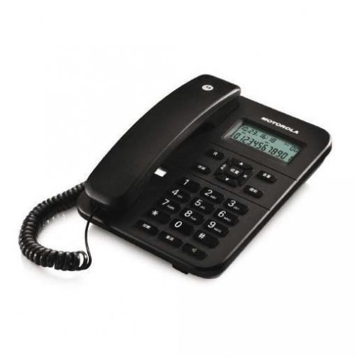 TELEFONO MOTOROLA CT202 NEGRO CON DISPLAY